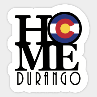 HOME Durango CO Sticker